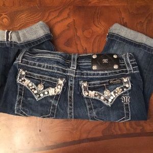 Miss Me Bermuda Shorts